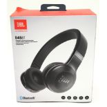 JBL by Harman E45BT wireless on ear Bluetooth headphones boxed (ref 15).