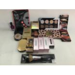 Collection of various new makeup and cosmetic items by L?Oréal, Revolution, Maxfactor, Sleek, NYX