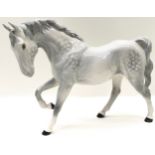 Beswick Dapple Grey first edition horse 18cm tall.
