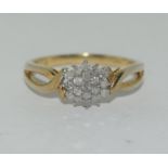 A Y/G and diamond cluster ring