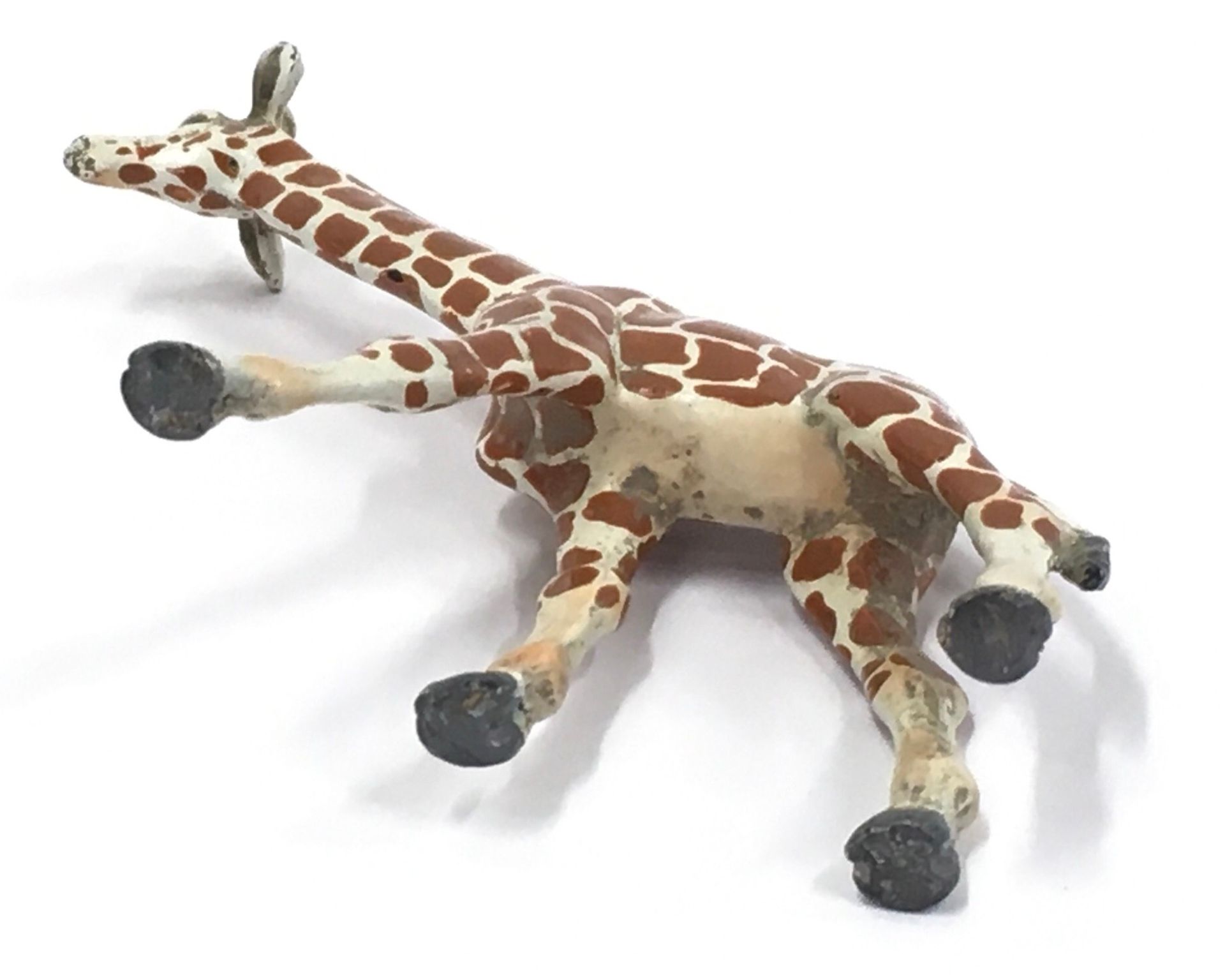 Cold painted figure of a Giraffe stamped to leg - Image 4 of 4