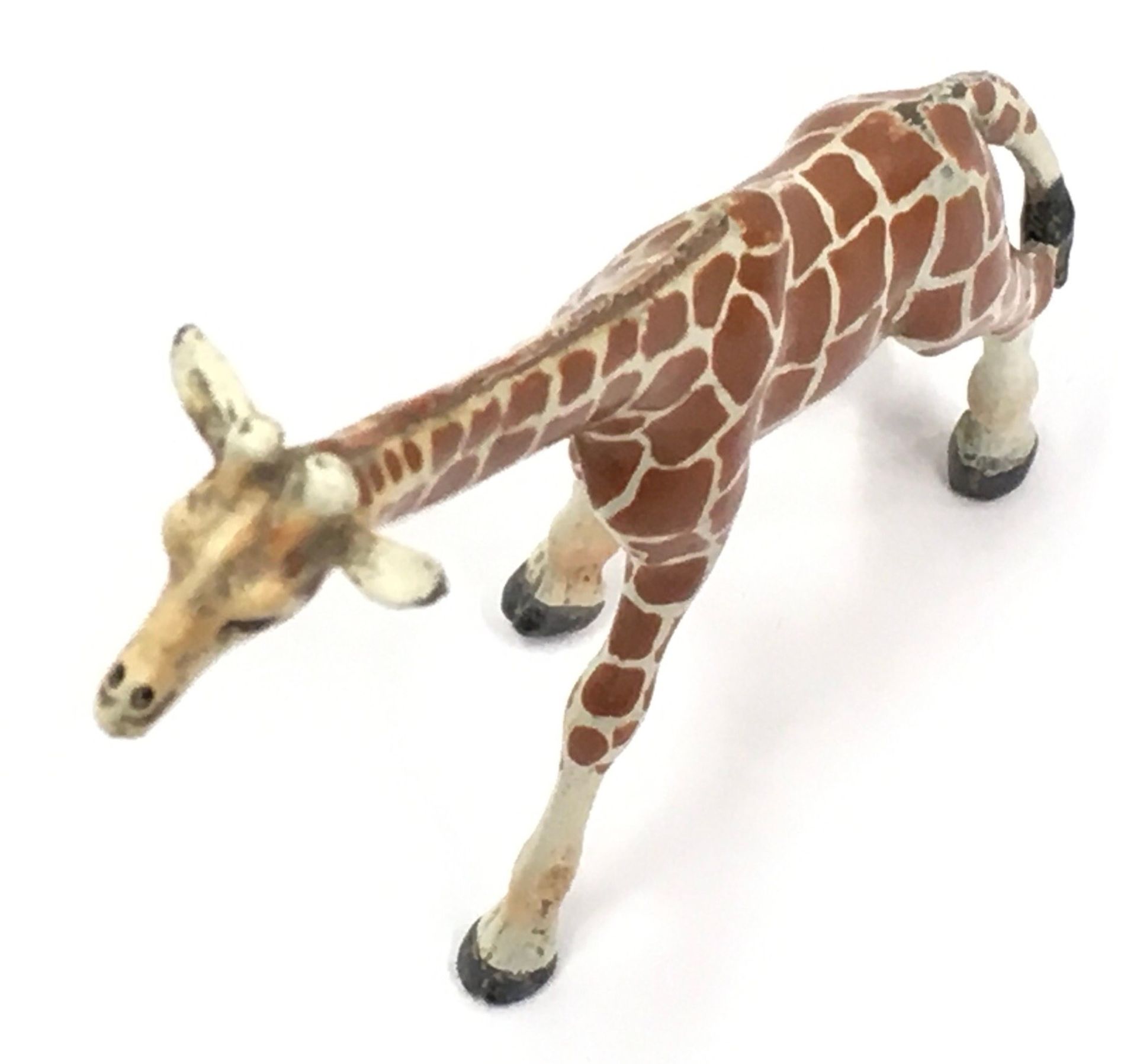 Cold painted figure of a Giraffe stamped to leg - Image 3 of 4