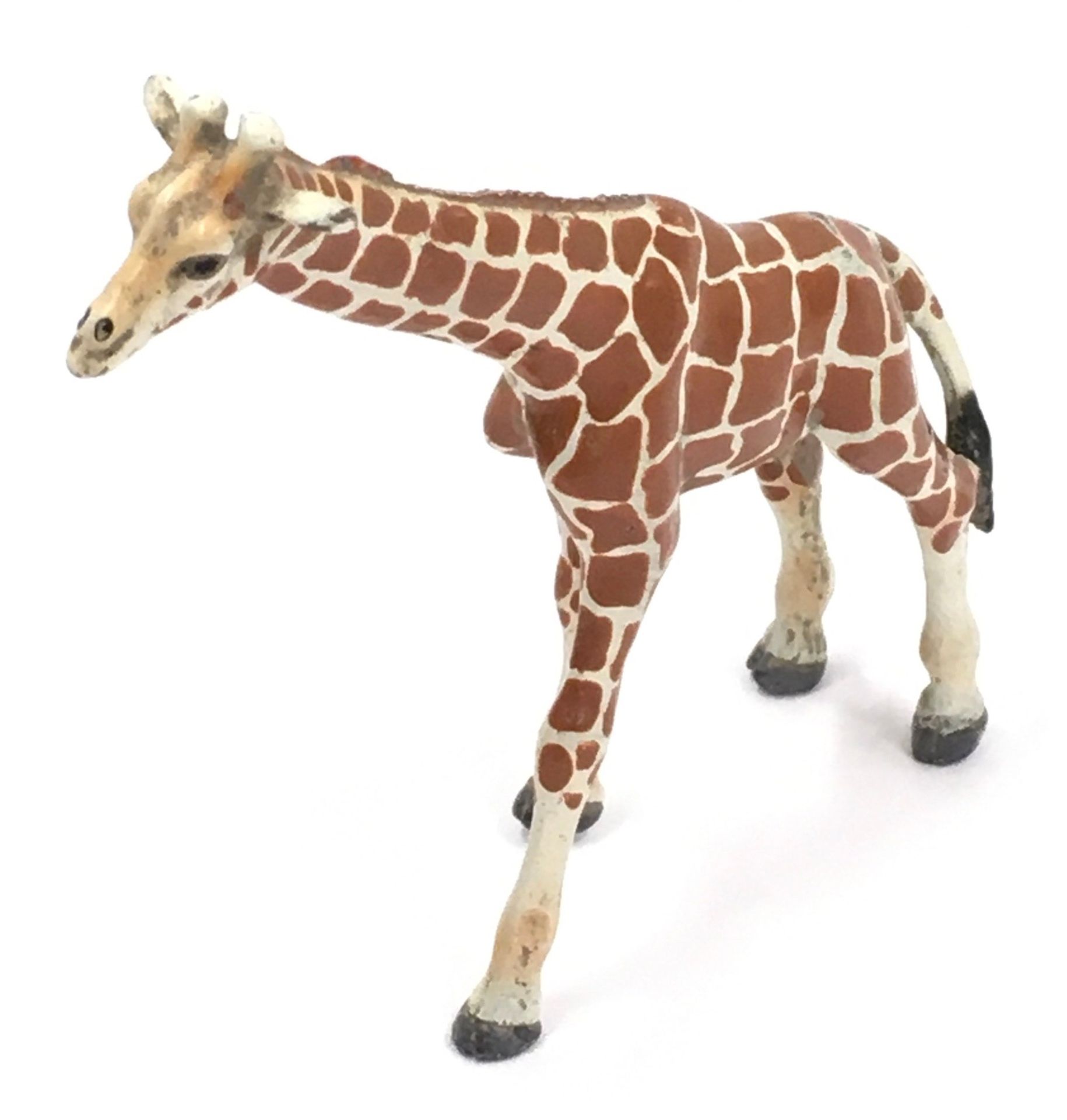 Cold painted figure of a Giraffe stamped to leg - Image 2 of 4