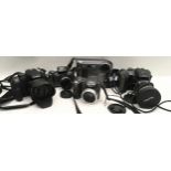 Collection of digital cameras to include Sony, Olympus, Fuji and others. All sold untested