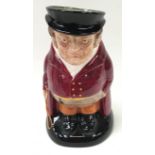 Royal Doulton Toby Jug D6320 "The Huntsman" by H Fenton 1950-1991 19cm tall.