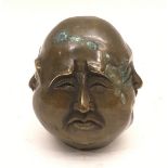 Miniature four faced Buddha head