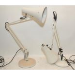 Two adjustable desk lamps to include a genuine Anglepoise example