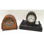 2 X Chiming mantle clocks