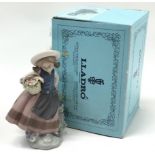Vintage Lladro figure no 5221 "Sweet Scent Flower Girl "by Jose Puche boxed