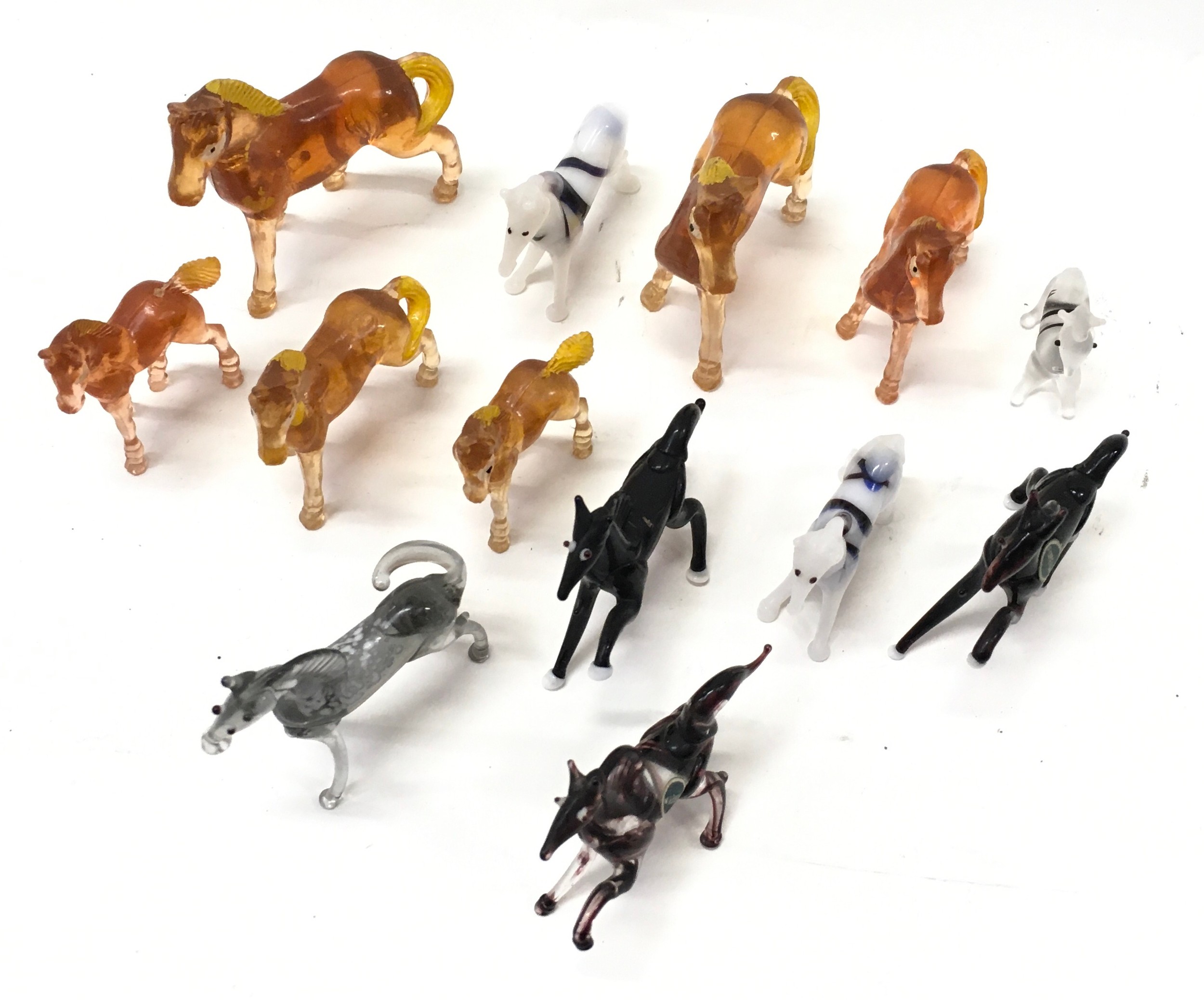 A selection of Murano glass and other miniature horses - Image 2 of 4