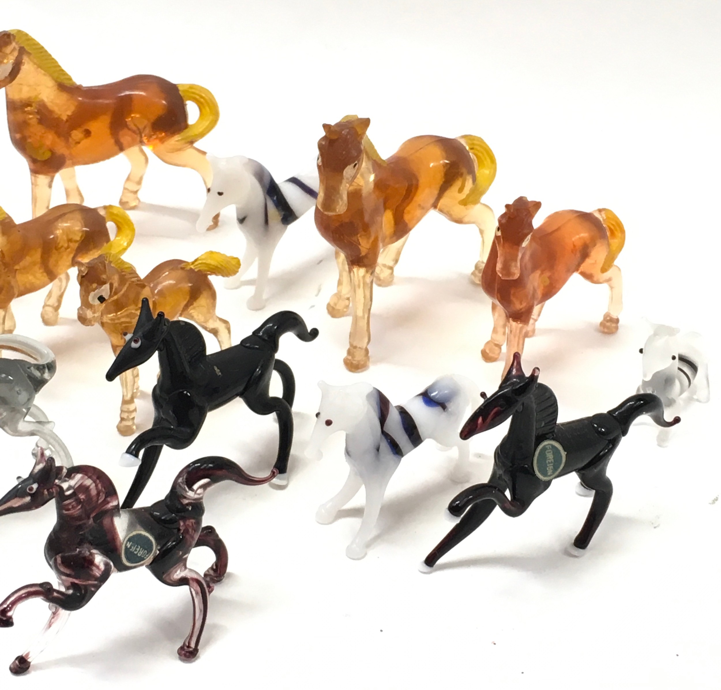 A selection of Murano glass and other miniature horses - Image 4 of 4