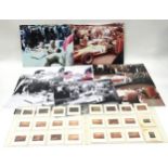 Set of unique B/W and colour photos of Formula1 Brands hatch drivers 1968 to include Graham Hill ,