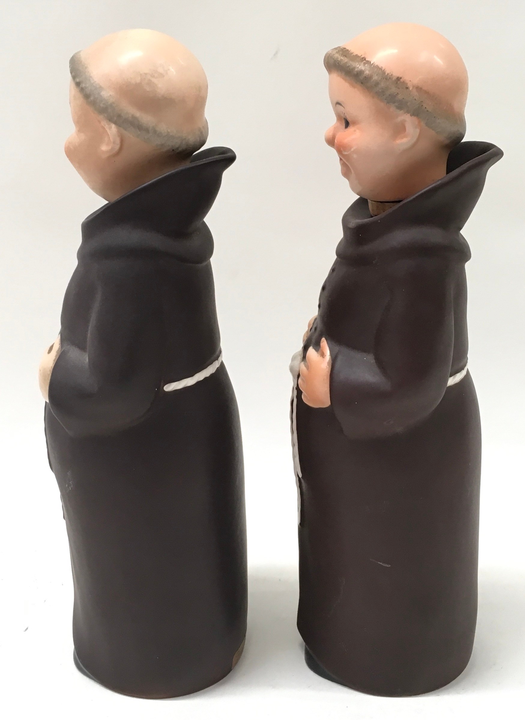 Pair of "Goeble" monk decanters - Image 2 of 4