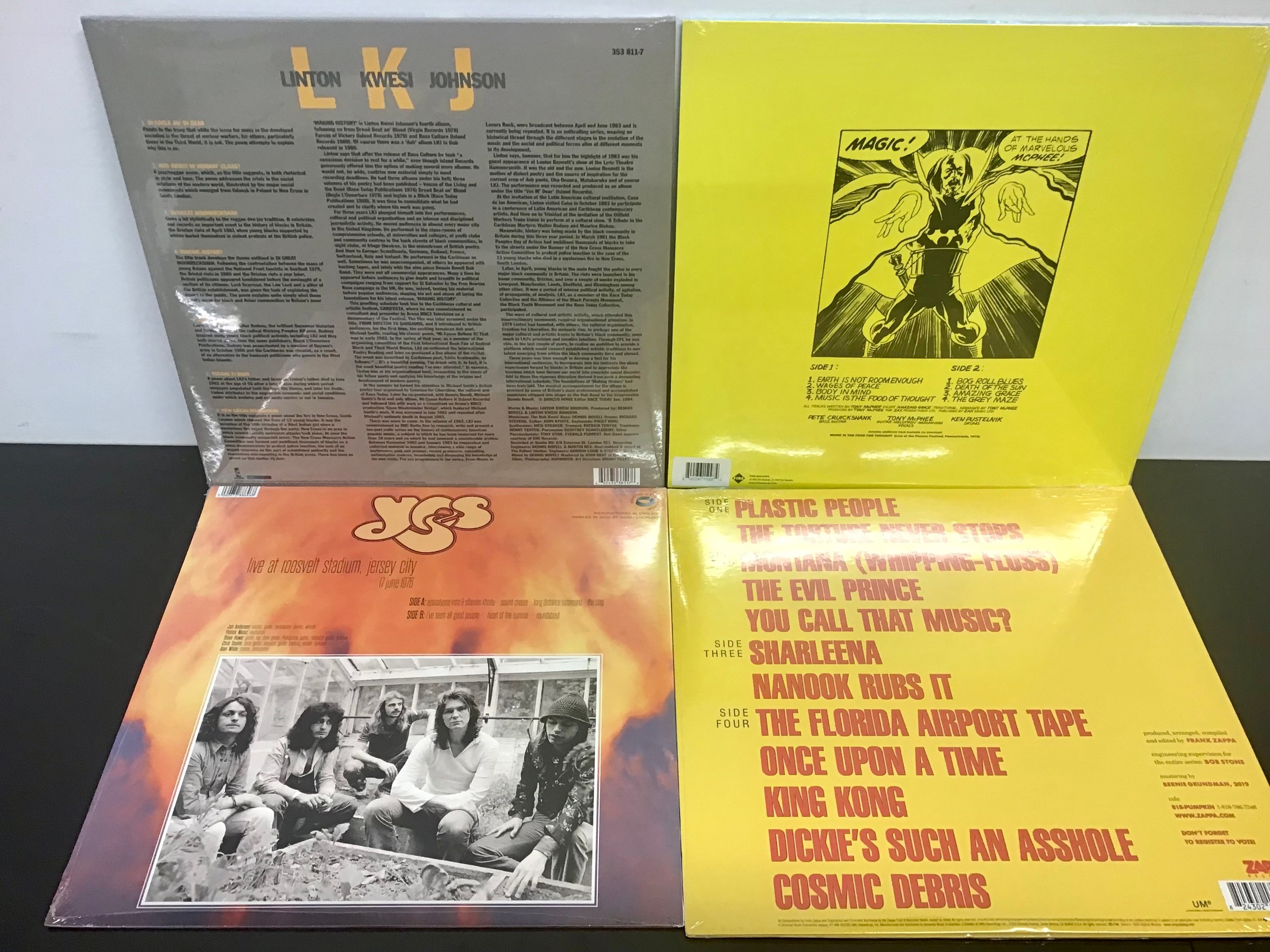 FACTORY SEALED VINYL ALBUMS X 4. Great selection here from - Yes - The Mighty Groundhogs - Frank - Image 2 of 2