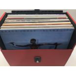 FABULOUS BOX OF VARIOUS LP RECORDS. A selection of various artists here to include Steely Dan -