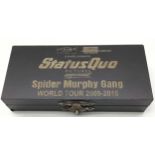 STATUS QUO PENKNIFE. Here we have a genuine boxed penknife from the 2009 - 2010 World Tour.