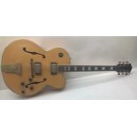 ANTORIA JAZZSTAR H794 NATURAL SEMI ACOUSTIC GUITAR. This is a korean made jazzstar H794 hollow