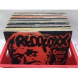 MIX MATCH BOX OF VARIOUS VINYL LP RECORDS. This collection has many genres and includes artists -