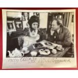 SIGNED TRACEY ULLMAN AND NEIL KINNOCK PUBLICITY PHOTO. Super photo taken from the video to ‘My