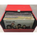 CASE OF VARIOUS ROCK AND POP VINYL LP RECORDS. To include - Blondie - Fleetwood Mac - Roxy Music -