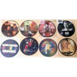 PICTURE DISC 7” VINYL RECORDS. Firstly we have 2 David Bowie sealed unplayed records followed by The