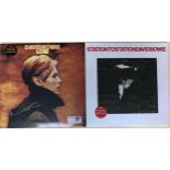 DAVID BOWIE LP RECORDS 'LOW & STATION TO STATION' LIMITED COLORED EDITION'S. Both albums here come