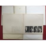 THE BEATLES ‘WHITE ALBUM’ x 6 COPIES. This set of LP’s are all in VG condition with raised Band name