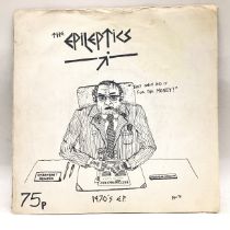 THE EPILEPTICS 1970’s EP 7" SINGLE. This rare 7” was released in 1981 on Vinyl Spider Leg Records