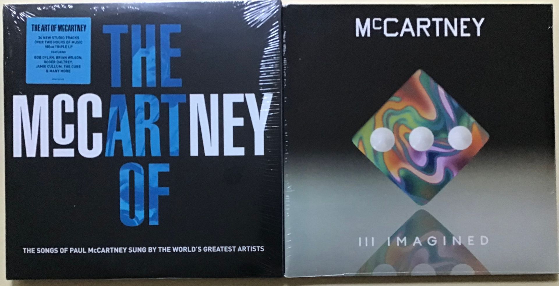 2 x SEALED PAUL McCARTNEY RELATED LP RECORDS. First here we have a copy of his 2021 album