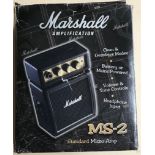 MARSHALL MICRO-AMP. Nice little boxed amplifier here model No.MS-2 which has not been used and can