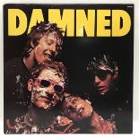 THE DAMNED LP 'DAMNED DAMNED DAMNED'. France issue from 1977 on Stiff Records cat no. 940562.