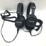 BEYER DYNAMIC HEADPHONES. 2 pairs here of model number DT250. Both in working order.