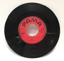 I-ROY 7" SINGLE " COW TOWN SKANK ". On the Pama PM 854 record label released in 1973 with centre