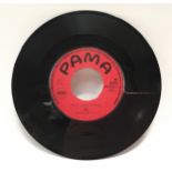 I-ROY 7" SINGLE " COW TOWN SKANK ". On the Pama PM 854 record label released in 1973 with centre