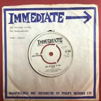 THE MASTERMINDS 7” ‘SHE BELONGS TO ME’. From 1965 on Immediate Label IM 005 we have this single