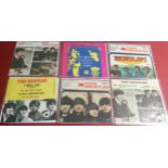 MEXICAN BEATLES 7" RECORDS. A collection of 6 here all with nice picture sleeves and the vinyls