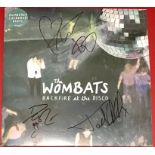 THE WOMBATS SIGNED SINGLE. This single is entitled - Backfire At The Disco - found here on a pale