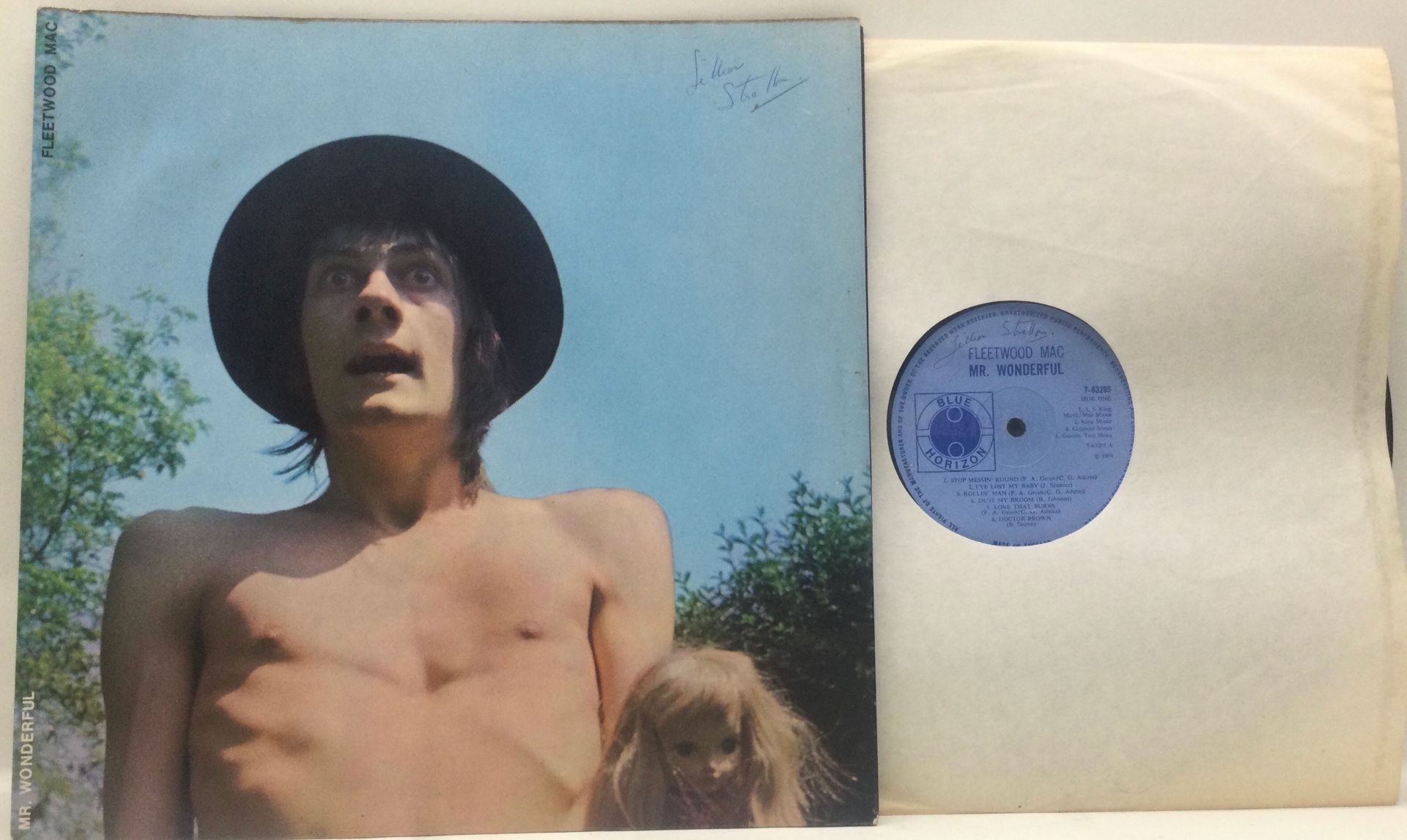 FLEETWOOD MAC VINYL LP RECORD 'MR WONDERFUL'. From 1968 we have this classic blues / rock album on