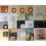 COLLECTION OF NEIL YOUNG SINGLE 7” RECORDS. Here we have a mixture of UK and Foreign pressed