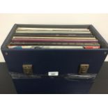 BOX OF VARIOUS JAZZ RELATED RECORDS. Artists to include - Benny Goodman - Billie Holiday - Gerry
