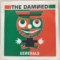 THE DAMNED 'GENERALS' 7" VINYL. Original 1982 issue in picture sleeve on Bronze BRO 159. Found