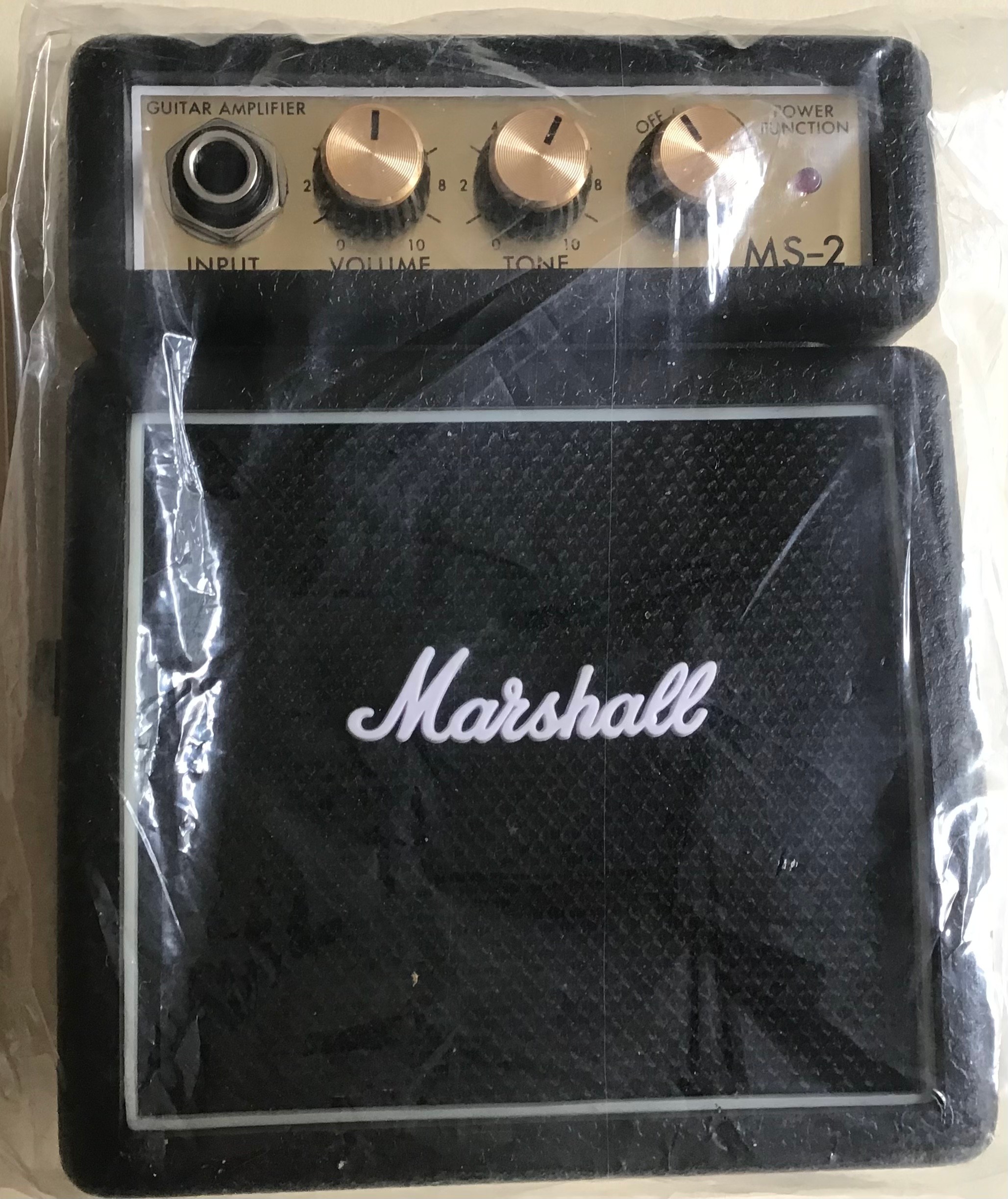 MARSHALL MICRO-AMP. Nice little boxed amplifier here model No.MS-2 which has not been used and can - Image 2 of 3