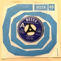 SMALL FACES 7” ‘MY MIND’S EYE’ DEMO / PROMO RECORD. Nice 45 here on Decca F.12500 from 1966. In a
