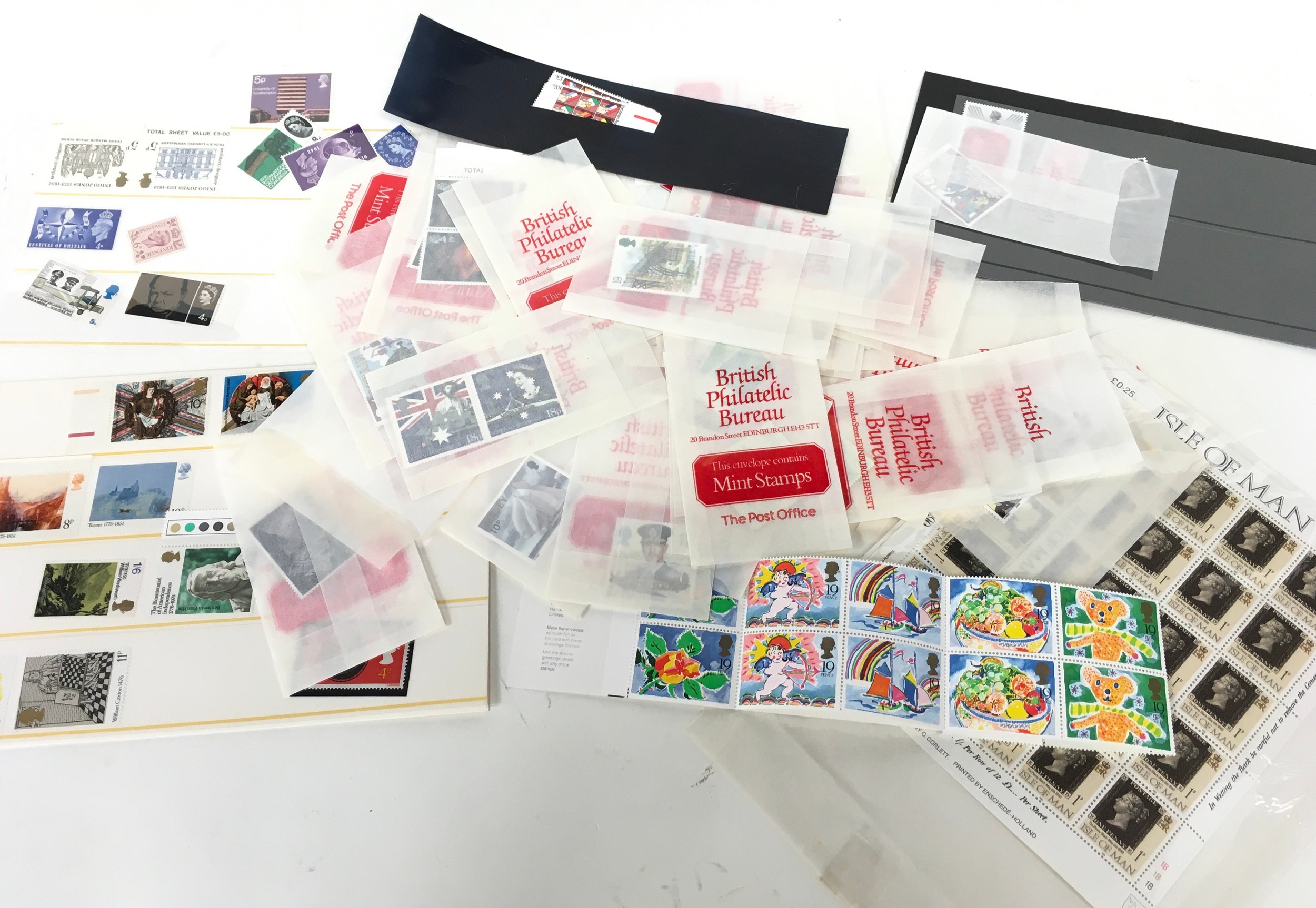 Large collection of GB and World stamps to include Millennium coin cover, unused sheets including - Image 6 of 6