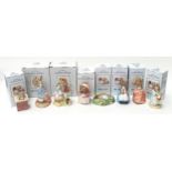 Royal Albert Beatrix Potter boxed figurines to include: Tom Thumb, Peter and the Red Pocket