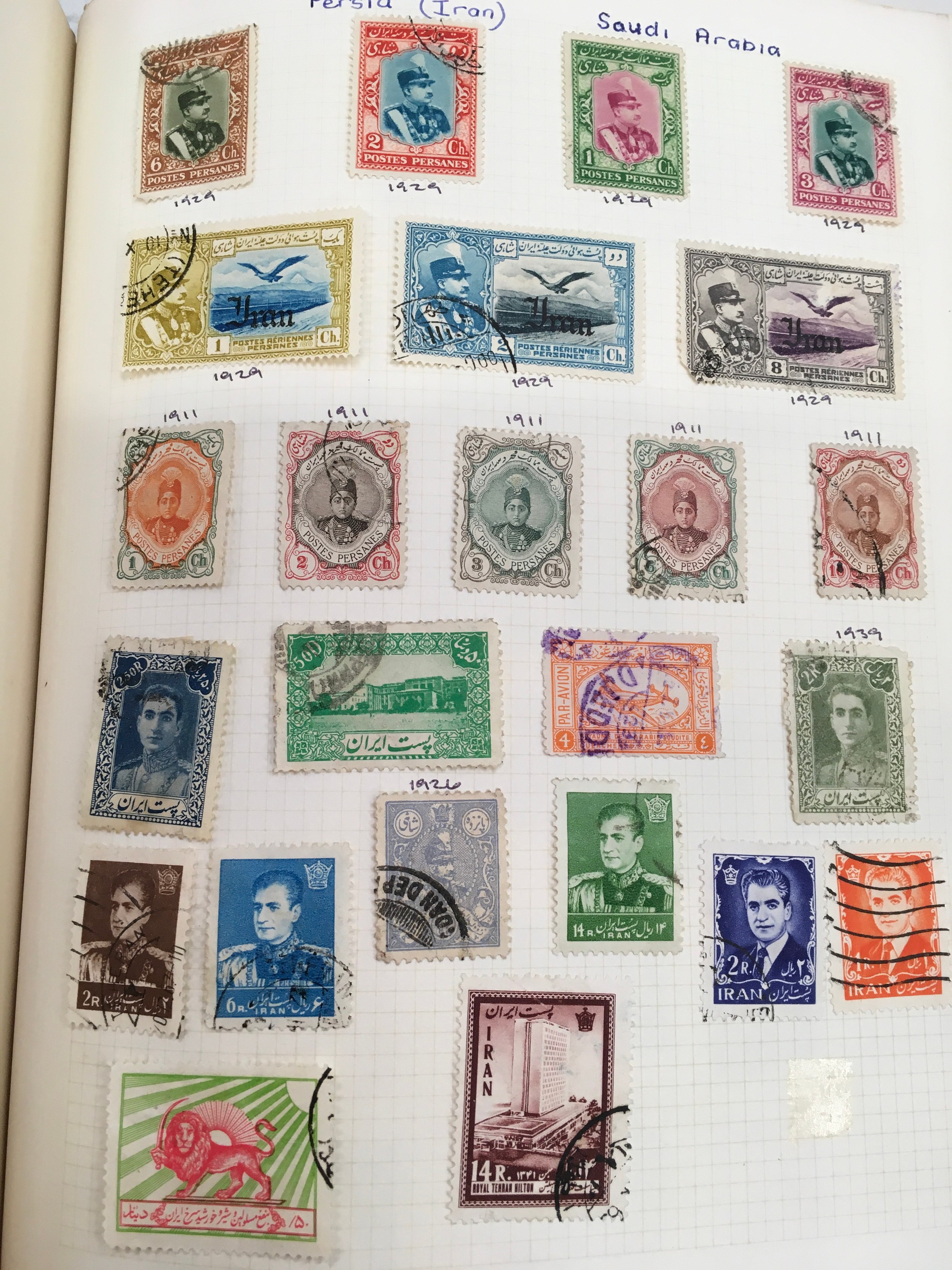 3 albums containing stamps of the world. - Image 6 of 8