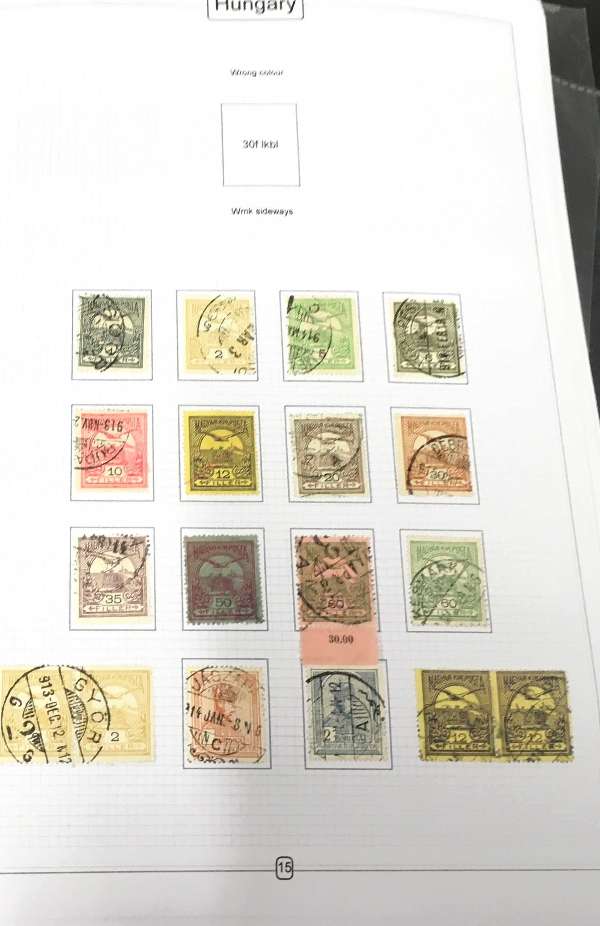 4 folders of Hungary stamps to include Nazi occupation issues - Image 3 of 18