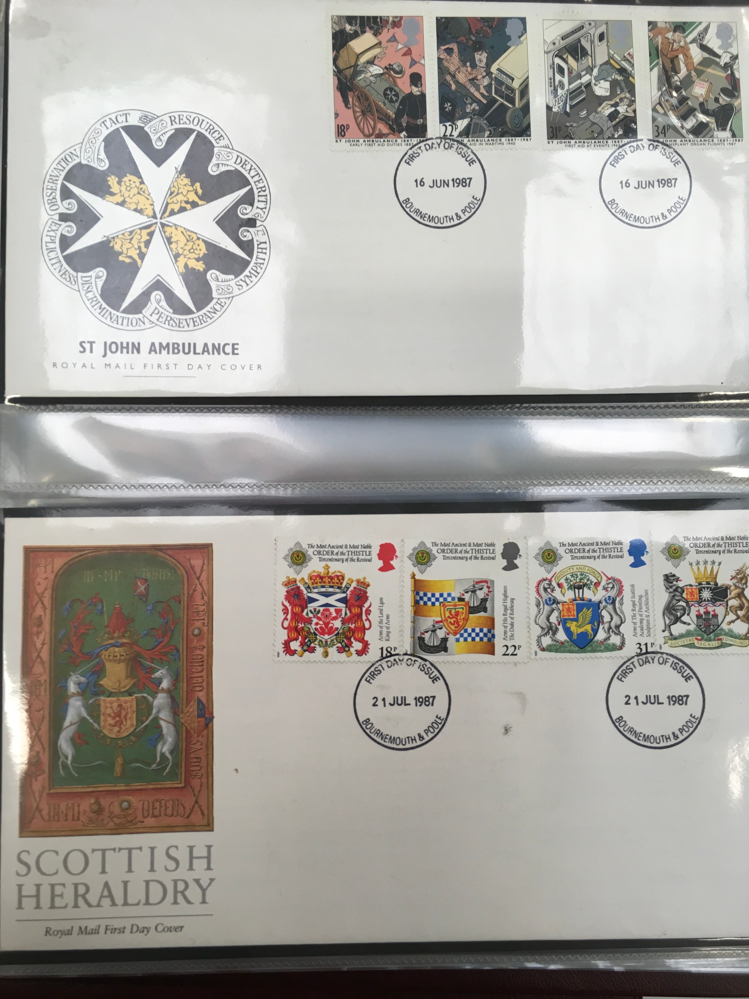 4 albums containing First Day Covers. - Image 4 of 8