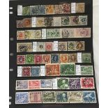 Stamps: Sweden, stockcard of early/mid mint/used. Cat £877 in 2015