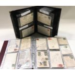 Super collection of stamp related hard to find Postmarks, mostly Edwardian and includes small